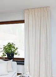 Cortinas - Cortina de algodón Merja (beige)