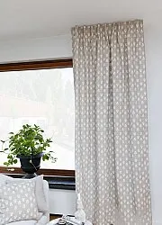 Cortinas - Cortina de algodón Sari (beige)