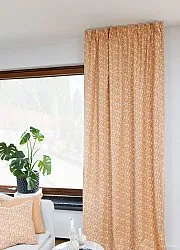 Cortinas - Cortina de algodón Satu (rosa)