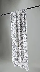 Cortinas - Cortina de algodón Katri (azul)