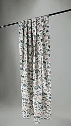 Cortinas - Cortina de algodón Wreath (azul)