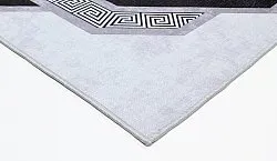 Alfombra Wilton - Olympia (negro/blanco)