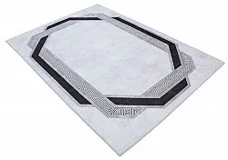 Alfombra Wilton - Olympia (negro/blanco)