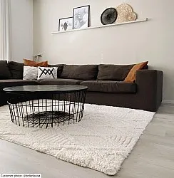 Alfombras de pelo largo - Rostock (offwhite)