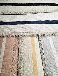 Alfombra de algodón - Helle (offwhite/negro)
