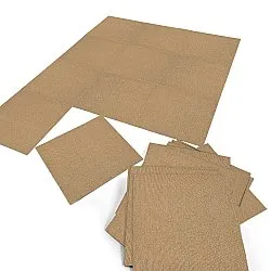 Moqueta - Almeria Losetas textiles 24 uds. (beige)