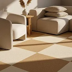 Moqueta - Almeria Losetas textiles 24 uds. (beige)