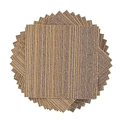 Moqueta - Almeria Losetas textiles 24 uds. (marrón a rayas irregulares)
