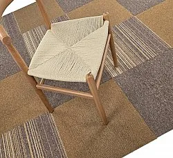 Moqueta - Almeria Losetas textiles 24 uds. (marrón)