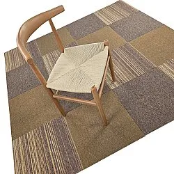 Moqueta - Almeria Losetas textiles 24 uds. (marrón)
