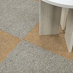 Moqueta - Almeria Losetas textiles 24 uds. (gris)