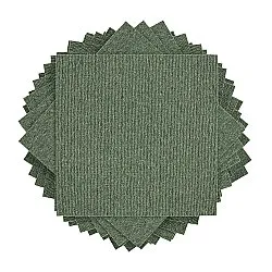 Moqueta - Almeria Losetas textiles 24 uds. (verde)