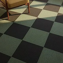Moqueta - Almeria Losetas textiles 24 uds. (negro)