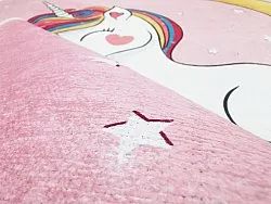 Alfombra infantil - Magical Unicorn (rosa)