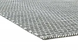 Alfombra de Lana - Honey (Gris oscuro)