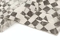 Alfombra de Lana - Kallatis (negro/blanco)