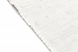 Alfombra de algodón - Silje (blanco)