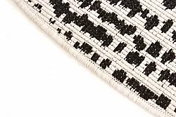 Alfombras redondeadas- Brussels Swirl (negro)