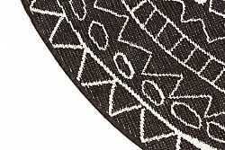 Alfombras redondeadas- Brussels Diamond (negro)