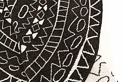 Alfombras redondeadas- Brussels Diamond (negro)