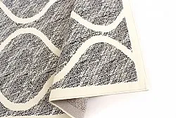 Alfombra Wilton - Florence Wave (gris)