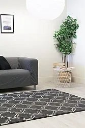 Alfombra de Lana - Korinth (gris oscuro)
