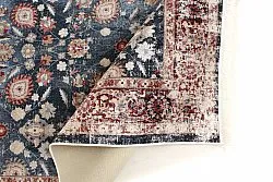 Alfombras redondeadas - Bouhjar (azul oscuro/multi)