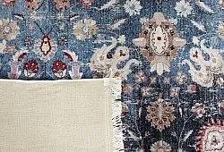 Alfombras redondeadas - Bouhjar (azul oscuro/multi)