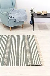 Alfombra de algodón - Ystad (gris)