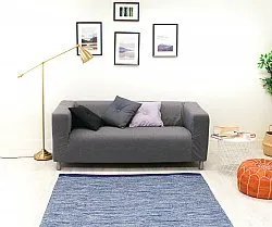 Alfombra de algodón - Slite (azul)