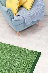 Alfombra de algodón - Slite (verde)