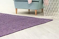 Alfombra de algodón - Marina (morada)