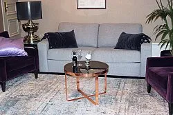 Alfombra Wilton - Kebira (azul)