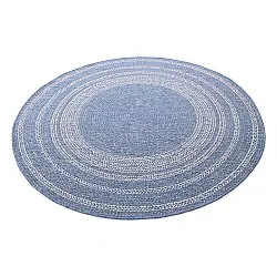 Alfombras redondeadas - Indoor/Outdoor Angus (azul)