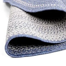 Alfombras redondeadas - Indoor/Outdoor Angus (azul)