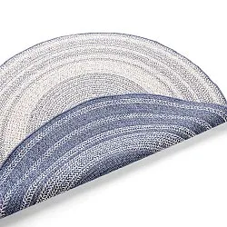 Alfombras redondeadas - Indoor/Outdoor Angus (azul)