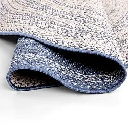 Alfombras redondeadas - Indoor/Outdoor Angus (azul)