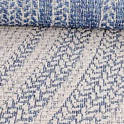 Alfombras redondeadas - Indoor/Outdoor Angus (azul)