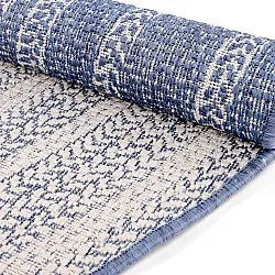 Alfombras redondeadas - Indoor/Outdoor Angus (azul)