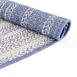 Alfombras redondeadas - Indoor/Outdoor Angus (azul)