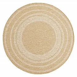 Alfombras redondeadas - Indoor/Outdoor Angus (naturaleza)
