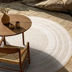 Alfombras redondeadas - Indoor/Outdoor Angus (naturaleza)