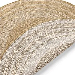 Alfombras redondeadas - Indoor/Outdoor Angus (naturaleza)