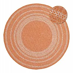 Alfombras redondeadas - Indoor/Outdoor Angus (rojo)
