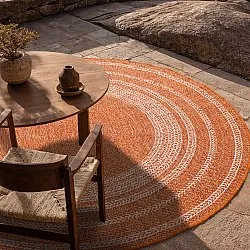 Alfombras redondeadas - Indoor/Outdoor Angus (rojo)