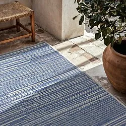 Alfombras de Interior/Exterior - utomhusmatta - Arcata (azul)