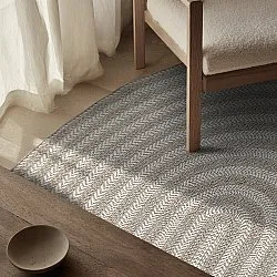 Alfombra ovalada - Indoor/outdoor Leander (beige)