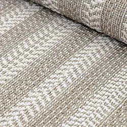 Alfombra ovalada - Indoor/outdoor Leander (beige)