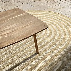 Alfombra ovalada - Indoor/outdoor Leander (naturaleza)