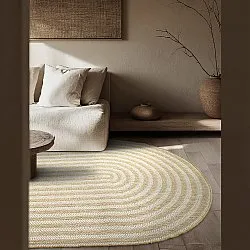 Alfombra ovalada - Indoor/outdoor Leander (naturaleza)